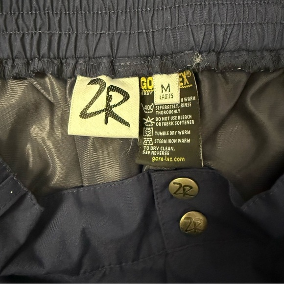 Zero Restriction Gore-Tex Ladies Golf Pants Navy Blue Waterproof Medium - Picture 5 of 7